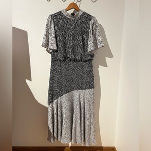 Ann Taylor Heart Print Dress